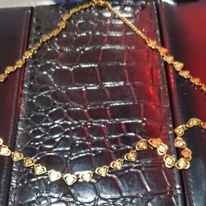 Charming Gold Heart Necklace